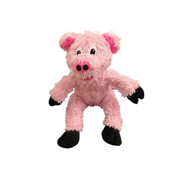 Pig piglet piggy Bashful Fuzzy Light Pink Barn animal animal sitting plush 10in - Picture 1 of 12